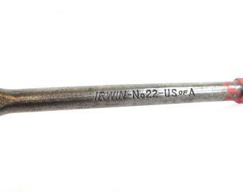 Irwin Drill Bit No 22 Vintage Old Hand Tool Tools