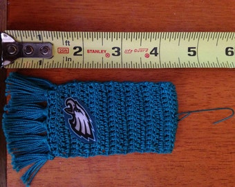 Philadelphia Eagles mini-scarf ornament