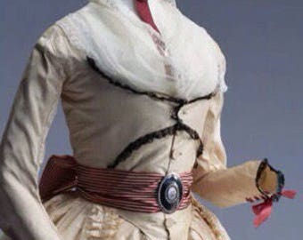Georgian 18th century gown, zone front gown & petticoat, pure silk. Museum replica 1780s gown. Made to measure