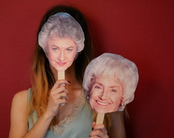 The Golden Girls photo booth, Golden Girls photo booth props, Golden Girls party, Dorothy, Rose, Sophia, Blanche