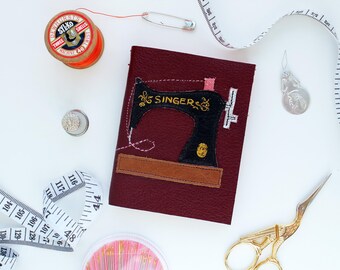 Leather Sewing Needle Book, Needle Case, Sew Accessories, Needle Holder, Sewing Gifts, Cross stitch, Gift for Craft Lovers, Mothers Day Gift