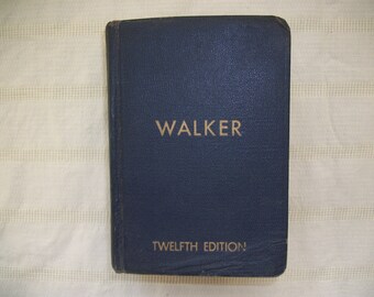 The Building Estimator's Reference Book Frank R. Walker Twelfth Edition 1954