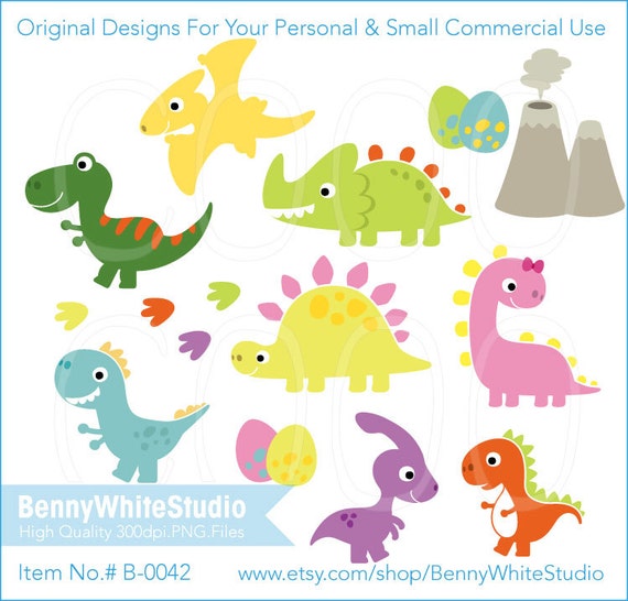 Jungle Animals Clip Art. For Personal and Small Commercial