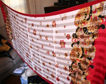 Vintage VAKKO 100% Silk Scarf, Comes in original box