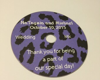 music cd labels