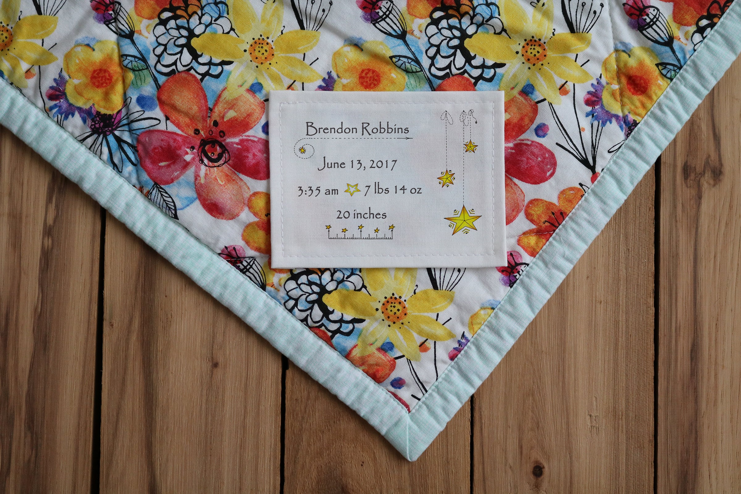 Personalized name labels for sewing
