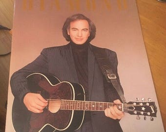 NEIL DIAMOND CONCERT Program 1987 Great Photos!