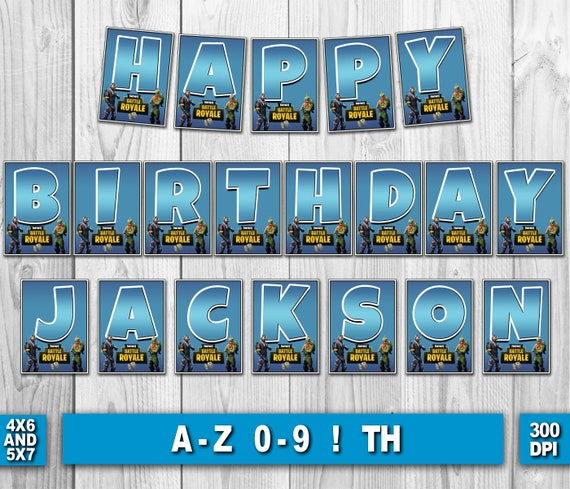 fortnite birthday banner fortnite digital birthday banner - free printable fortnite banner