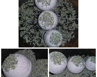 Lavender Vanilla bath bomb