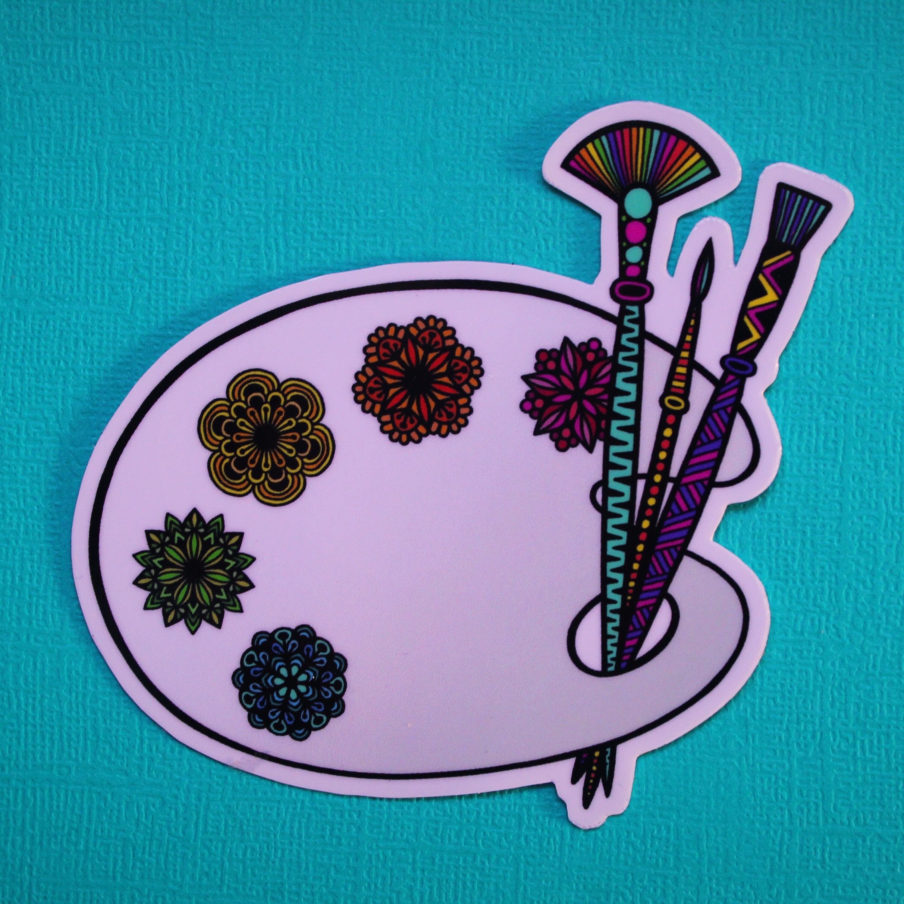 Paint Palette Sticker