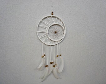 Crescent Moon Dreamcatcher | Moon Wall Hanging | Dreamcatcher | Home Decor