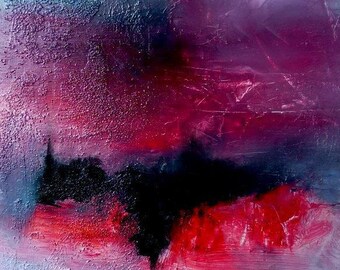 painting has abstract oil