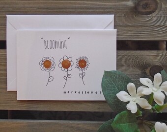 Blooming Marvellous! Greetings Card
