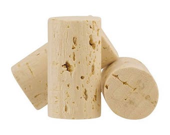 New 100% Natural Whole Corks #9 x 1-3/4" 1.75" Home Wine Making Brewing 25 Count