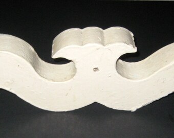 Vintage Wood Architectural Remnant with Chippy Paint