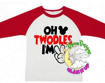 oh twodles, i'm two, 2nd birthday, raglan, two year old birthday shirt, boys/girls birthday shirt, oh twodles birthday shirt, mickey mouse,