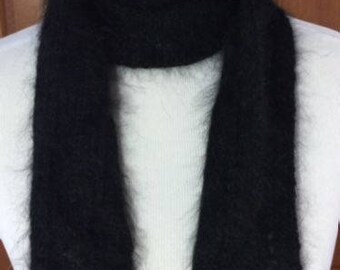 Hand-knit scarf