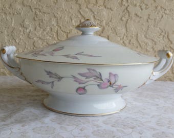 Silver Poppy Vegetable Dish Sango Japan