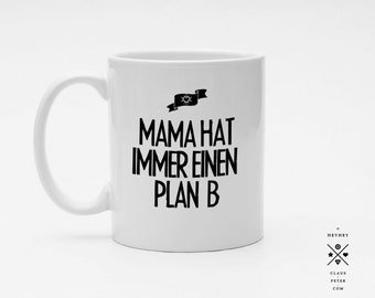 Ξ cupcup | tasse | mama hat plan b | muttertag | familie | familiengeschenk | mama und papa