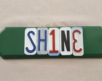Shine - License Plate Art