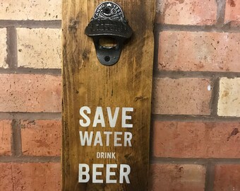 Wall Mounted Bottle Opener Magnetic