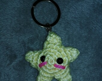 Kawaii Starfish Keychain