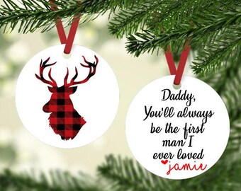 daddy christmas ornament best dad ornament custom ornament dad and daughter ornament personalized christmas ornament gift under 20 - Dad Christmas Ornament daddy christmas ornament best dad ornament custom ornament dad and daughter ornament personalized christmas ornament gift under 20 - Dad Christmas Ornament