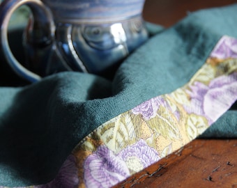 Linen tea towel