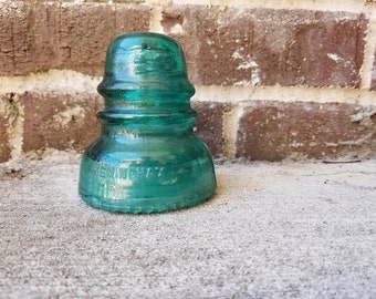 Hemingray Blue Glass Insulator