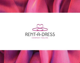 Premade Logo Design - Fashion, Dress, Shop, Pink