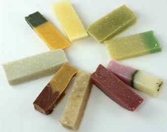 Soap Sampler, Vegan Friendly Cold Process Soap Odds and Ends