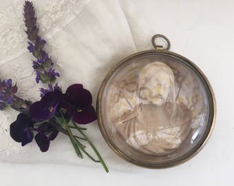 Antique French meerschaum reliquary