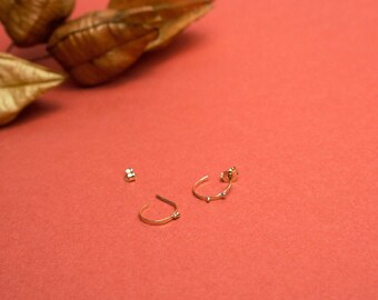 Mini hoop earrings TANEMAKI
