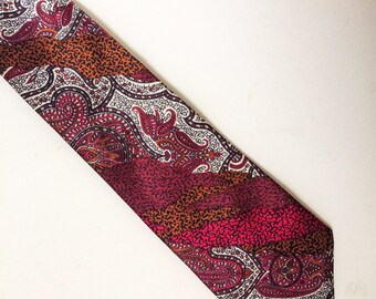 Vintage Anne Surkamp-Kramer Tie 100% Silk