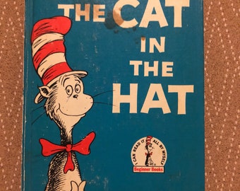 The Cat in the Hat Dr. Seuss First Edition 1957