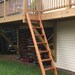 Library Loft Ladders BY THE STEP Custom Made to fit