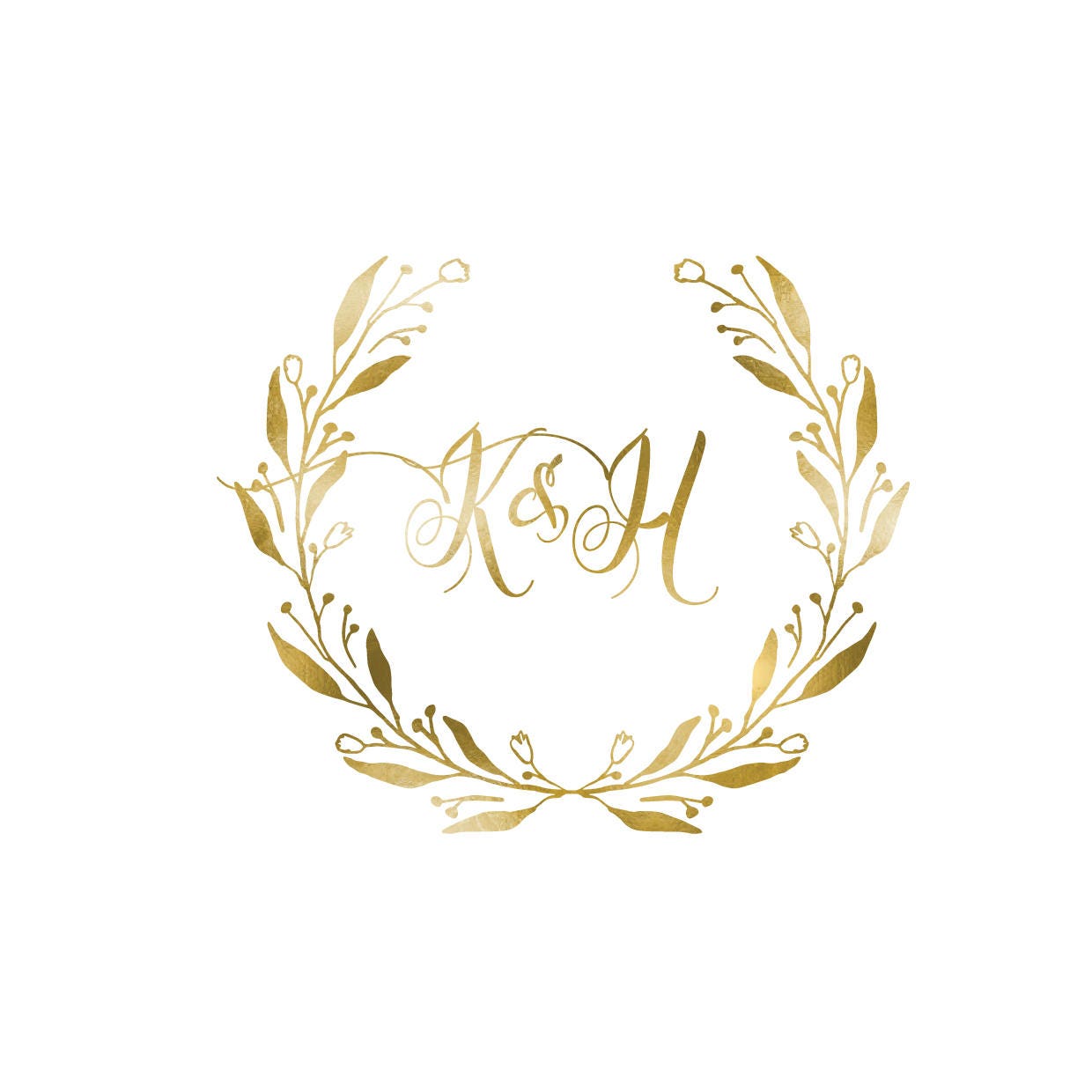 Wedding Monogram Wedding Logo DIY wedding wedding initials