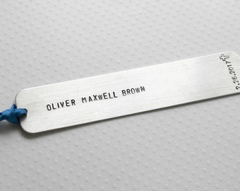 First Communion Bookmark, Confirmation Bookmark, Custom Bookmark, Personalized, 1st Communion