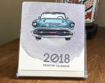 2018 Desktop Calendar