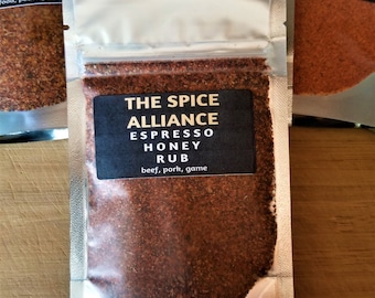 Espresso Honey Dry Rub Packet