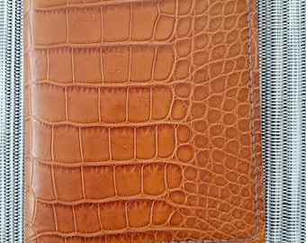 Custom Alligator Bi Fold Wallet