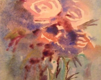 Misty Pink wildflowers