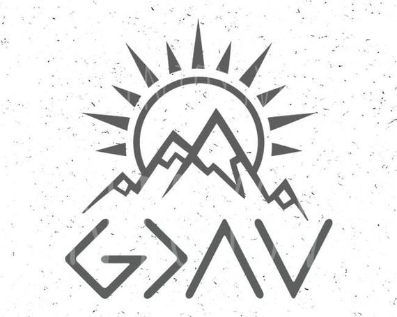 God is Greater than the highs and lows svg God is Greater svg