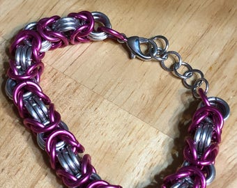 Byzintine chainmail bracelet
