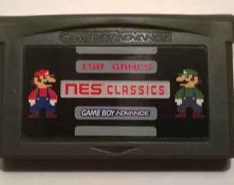 150 NES Classics Game Cartridge for Game Boy Advance GBA