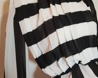 FREE SHIPPING Vintage 1980 Color Block Dress
