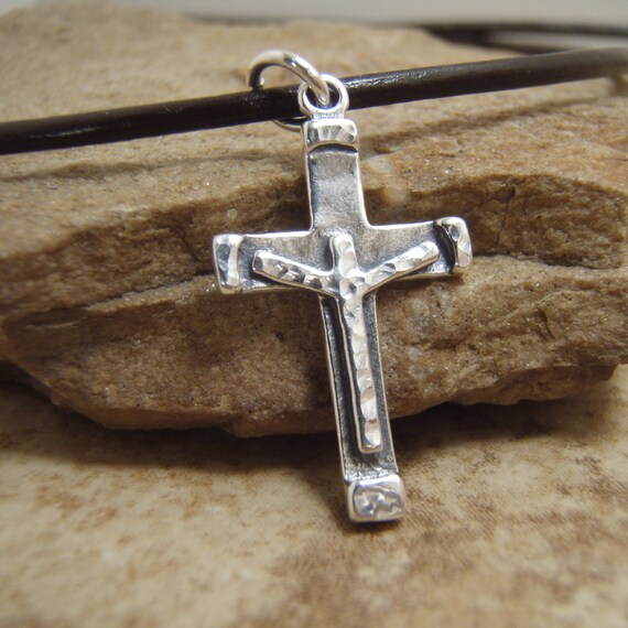 Boy's cross necklace Boy's First Communion gift