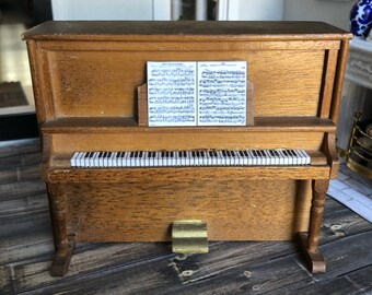 Vintage Dollhouse Piano
