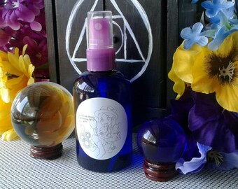 Vegan Setting Spray - Makeup Setting Spray - Refreshing Spray - All Natural - Aloe Vera - Witch Hazel - Unscented - 4 OUNCE BOTTLE