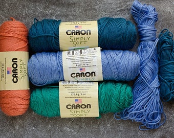Yarn Destash, Yarn Sale, Clearance Yarn, Caron Simply Soft Yarn, Acrylic Yarn, Yarn for Sale, Yarn Lot, Sale Yarn, Destash Yarn, Caron Yarn